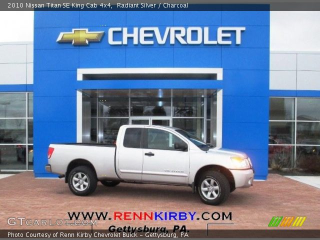 2010 Nissan Titan SE King Cab 4x4 in Radiant Silver
