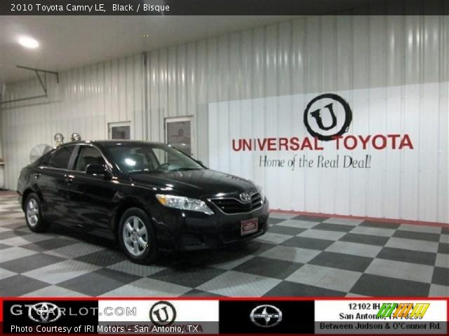 2010 Toyota Camry LE in Black