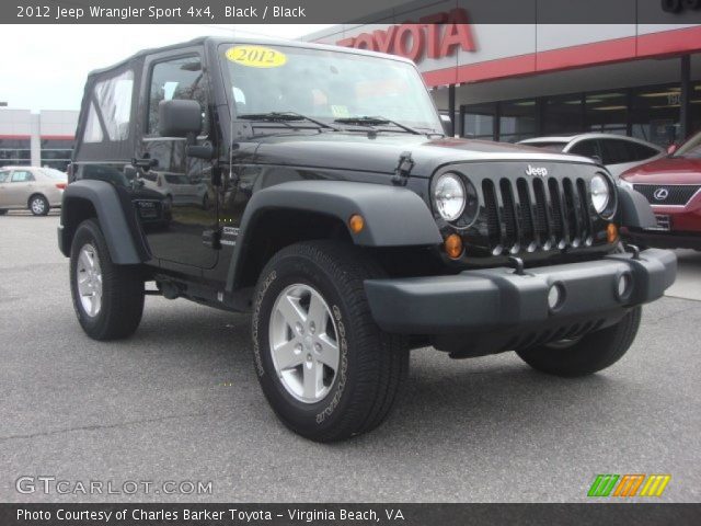 2012 Jeep Wrangler Sport 4x4 in Black