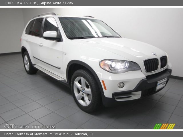 2007 BMW X5 3.0si in Alpine White