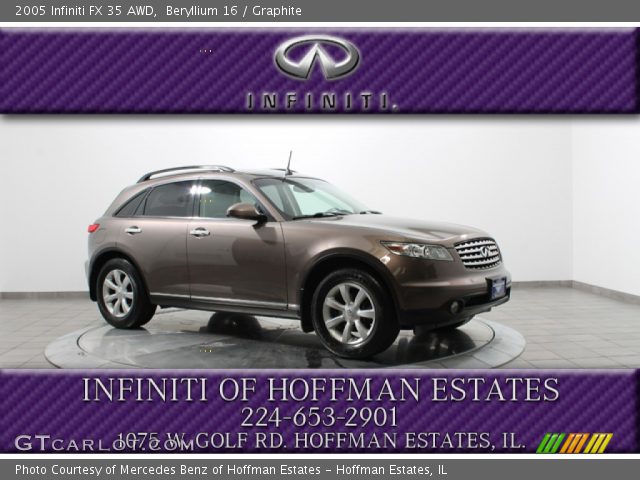 2005 Infiniti FX 35 AWD in Beryllium 16