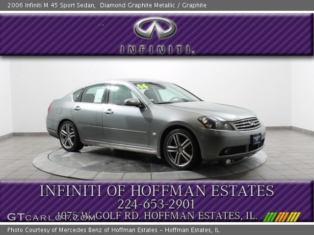 2006 Infiniti M 45 Sport Sedan in Diamond Graphite Metallic