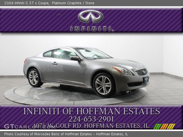2009 Infiniti G 37 x Coupe in Platinum Graphite