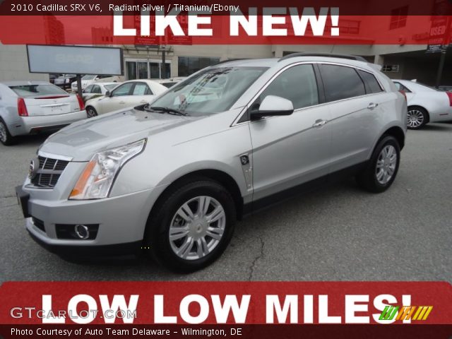 2010 Cadillac SRX V6 in Radiant Silver