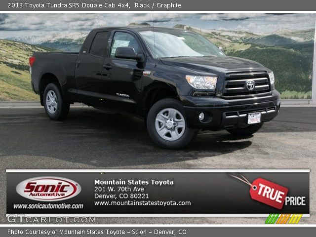 2013 Toyota Tundra SR5 Double Cab 4x4 in Black