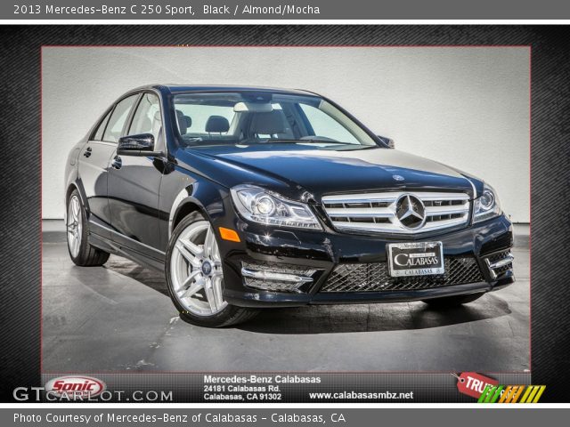 2013 Mercedes-Benz C 250 Sport in Black