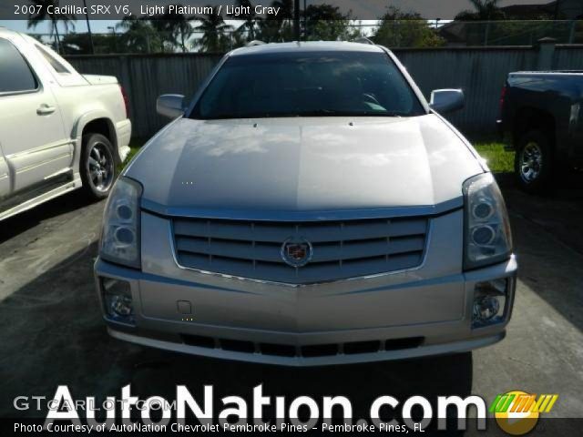 2007 Cadillac SRX V6 in Light Platinum