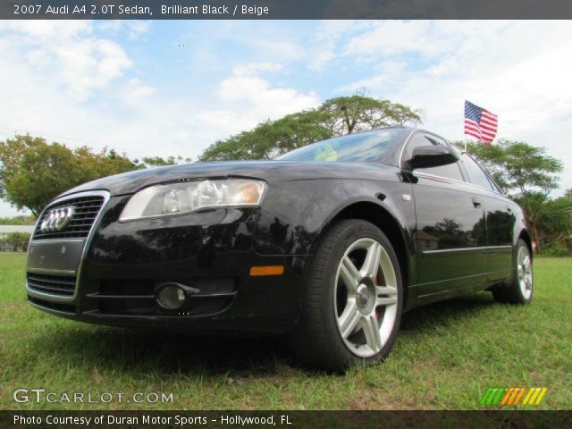 2007 Audi A4 2.0T Sedan in Brilliant Black