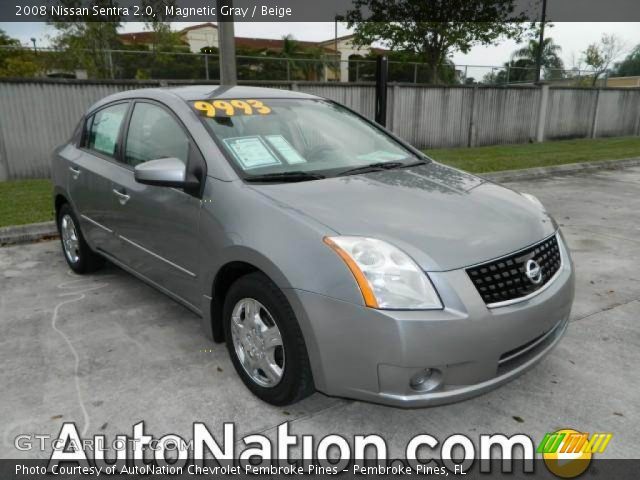 2008 Nissan Sentra 2.0 in Magnetic Gray