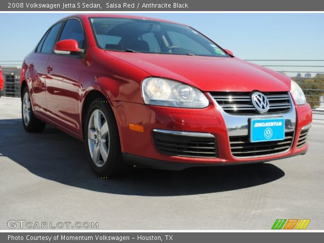 2008 Volkswagen Jetta S Sedan in Salsa Red