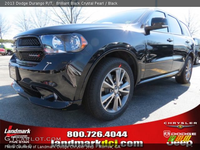 2013 Dodge Durango R/T in Brilliant Black Crystal Pearl