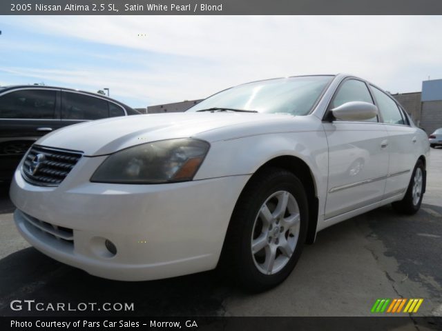 2005 Nissan altima sl white #9