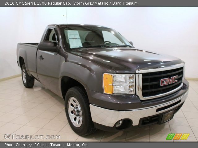 2010 GMC Sierra 1500 Regular Cab in Storm Gray Metallic
