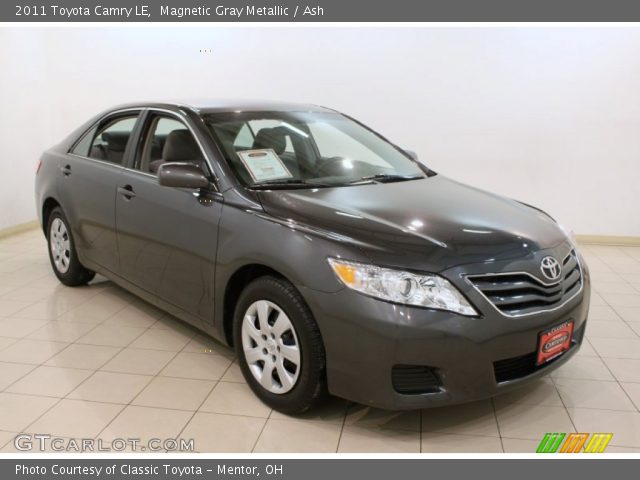 2011 Toyota Camry LE in Magnetic Gray Metallic
