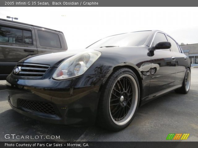 2005 Infiniti G 35 Sedan in Black Obsidian