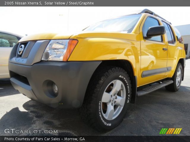 2005 Nissan Xterra S in Solar Yellow