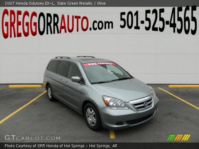 2007 Honda Odyssey EX-L in Slate Green Metallic