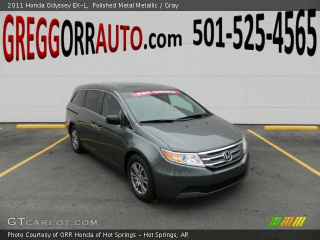 2011 Honda Odyssey EX-L in Polished Metal Metallic