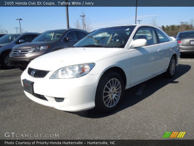 2005 Honda Civic EX Coupe in Taffeta White