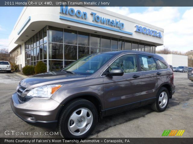 2011 Honda CR-V LX 4WD in Urban Titanium Metallic