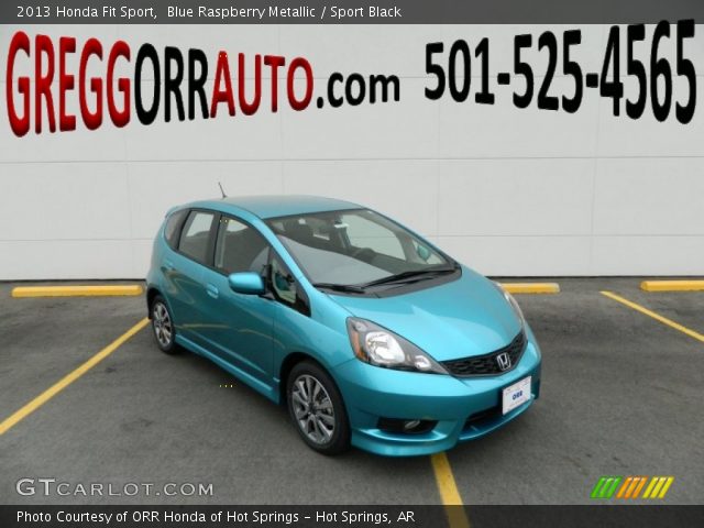 2013 Honda Fit Sport in Blue Raspberry Metallic