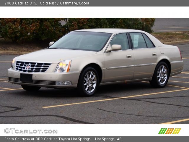 2008 Cadillac DTS  in Gold Mist
