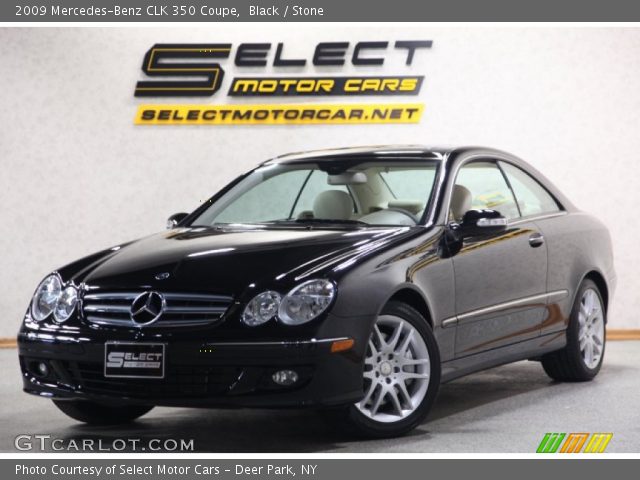 2009 Mercedes-Benz CLK 350 Coupe in Black