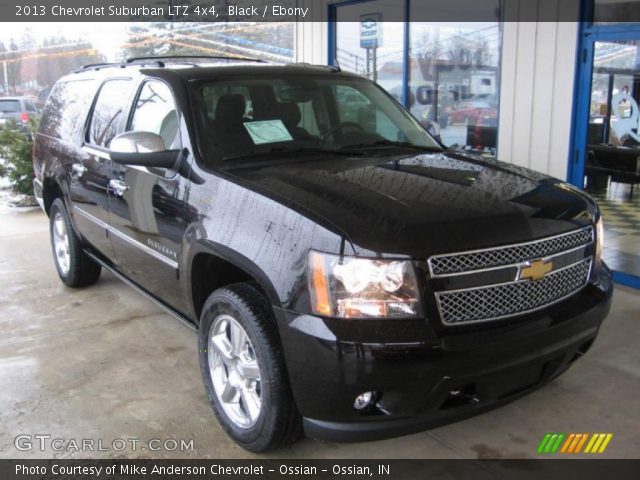 2013 Chevrolet Suburban LTZ 4x4 in Black