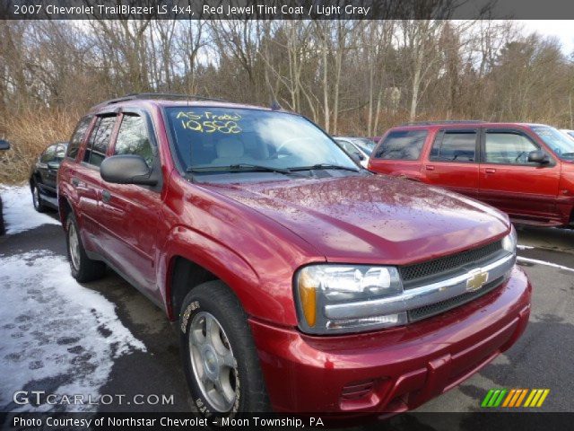 2007 Chevrolet TrailBlazer LS 4x4 in Red Jewel Tint Coat