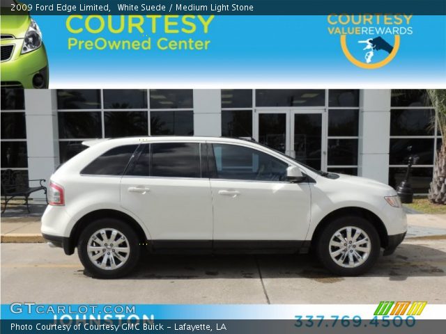 2009 Ford Edge Limited in White Suede