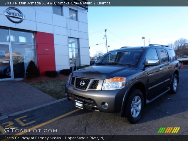 2010 Nissan Armada SE 4WD in Smoke Gray Metallic