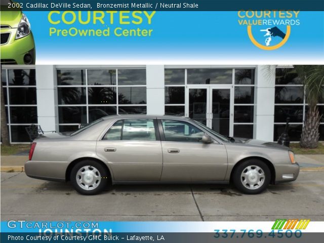 2002 Cadillac DeVille Sedan in Bronzemist Metallic