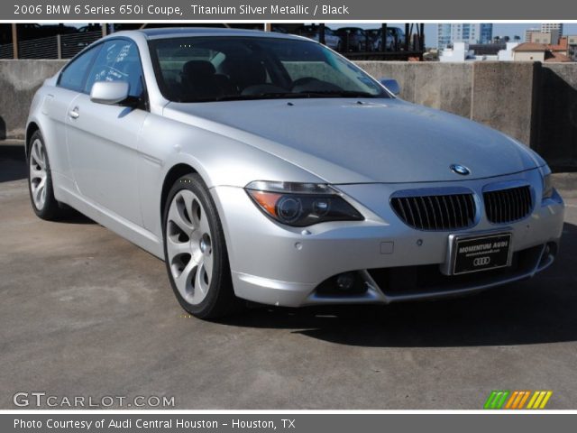 2006 BMW 6 Series 650i Coupe in Titanium Silver Metallic