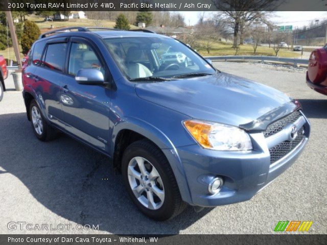 2010 Toyota RAV4 Limited V6 4WD in Pacific Blue Metallic