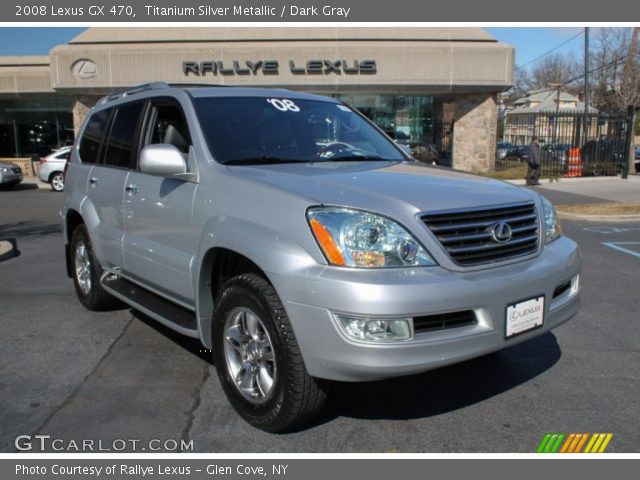 2008 Lexus GX 470 in Titanium Silver Metallic
