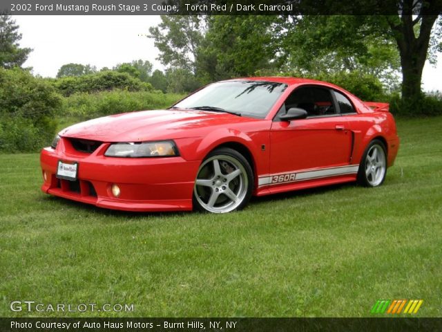 2002 Ford Mustang Roush Stage 3 Coupe in Torch Red