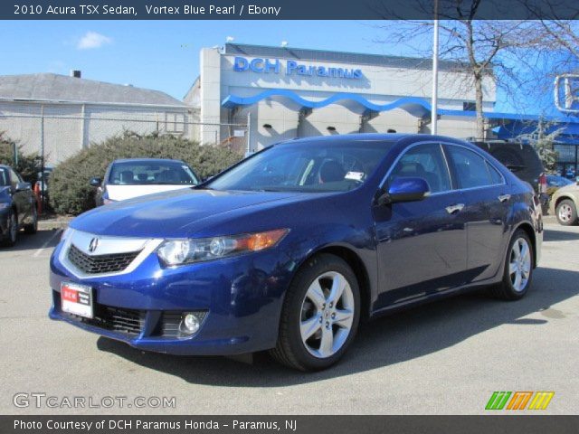 2010 Acura TSX Sedan in Vortex Blue Pearl