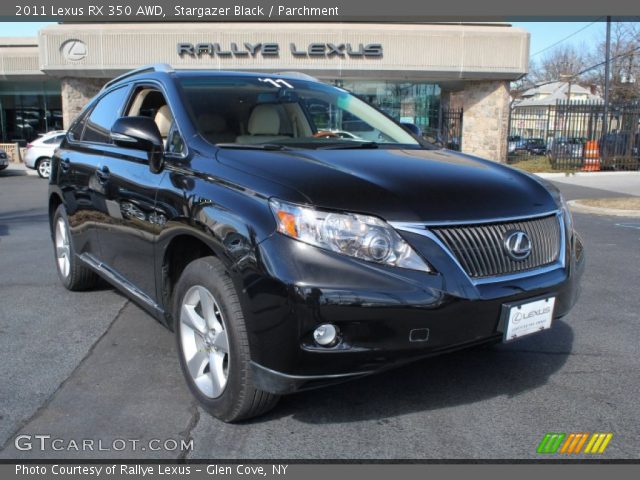 2011 Lexus RX 350 AWD in Stargazer Black