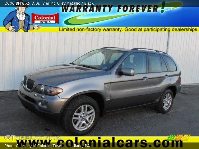 2006 BMW X5 3.0i in Sterling Grey Metallic