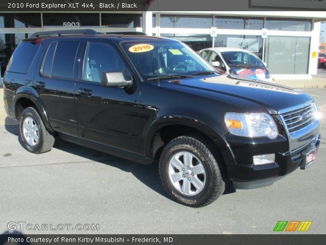 2010 Ford Explorer XLT 4x4 in Black