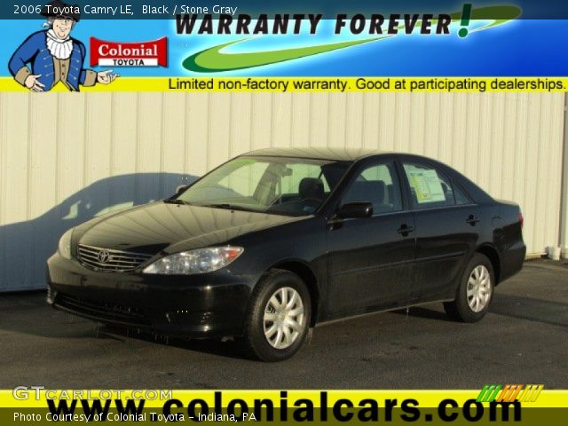2006 Toyota Camry LE in Black