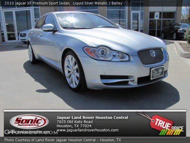 2010 Jaguar XF Premium Sport Sedan in Liquid Silver Metallic