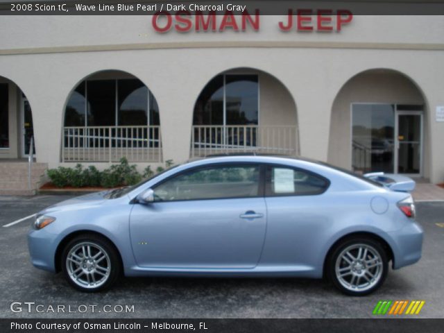 2008 Scion tC  in Wave Line Blue Pearl