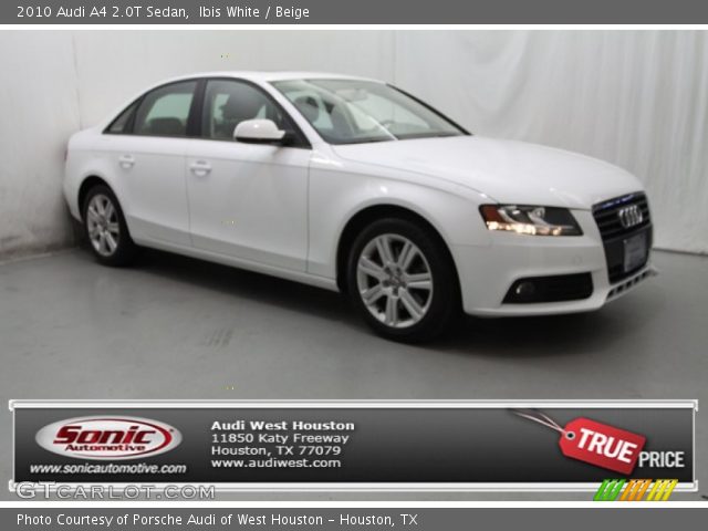 2010 Audi A4 2.0T Sedan in Ibis White