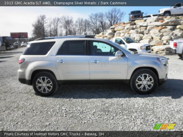 2013 GMC Acadia SLT AWD in Champagne Silver Metallic