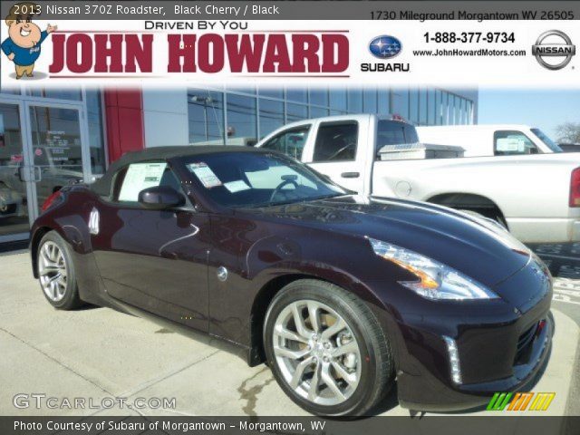 2013 Nissan 370Z Roadster in Black Cherry