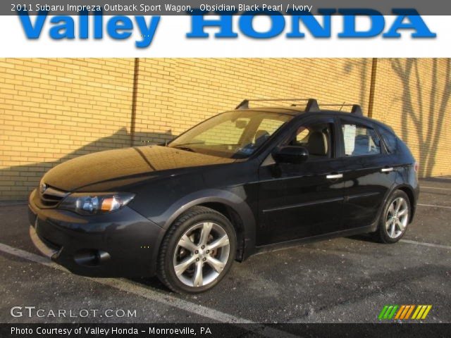 2011 Subaru Impreza Outback Sport Wagon in Obsidian Black Pearl