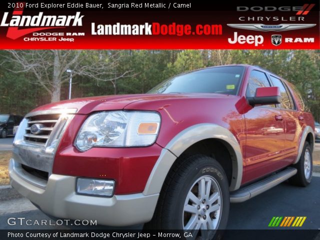 2010 Ford Explorer Eddie Bauer in Sangria Red Metallic