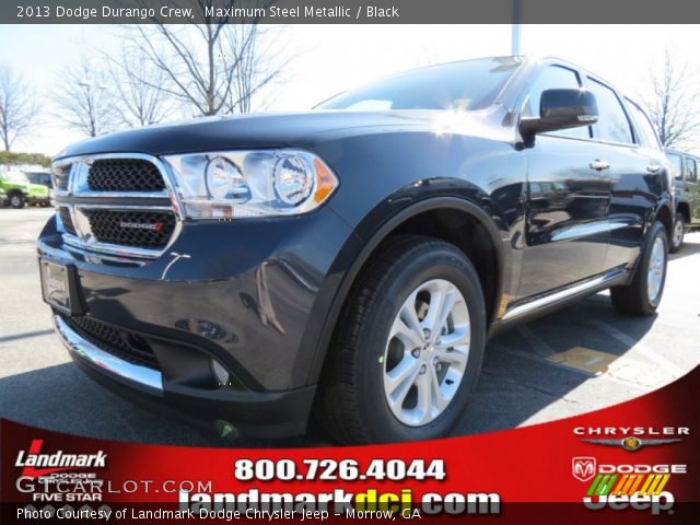 2013 Dodge Durango Crew in Maximum Steel Metallic