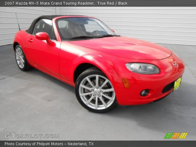 2007 Mazda MX-5 Miata Grand Touring Roadster in True Red